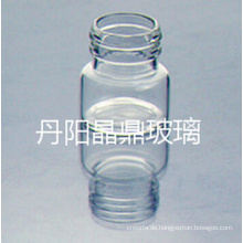 Serie von hoher Qualität geschraubt klare röhrenförmige Glasflasche mit Safe Cap